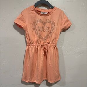Guess Kids NWOTs Orange Dress 4